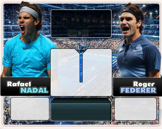 Nadal vs Federer en Copa Maestros 2013